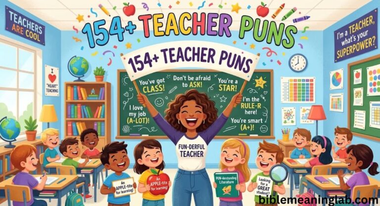 154+ Teacher Puns That Deserve an A (For 2026 Updated)😂✏️