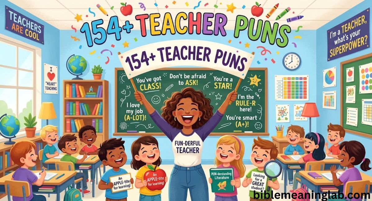154+ Teacher Puns That Deserve an A (For 2026 Updated)😂✏️