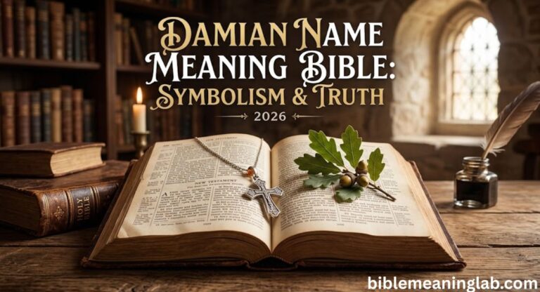 Damian Name Meaning Bible: Symbolism & Truth 2026