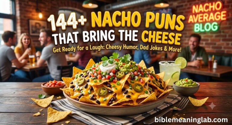 144+ Nacho Puns That Bring the Cheese