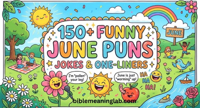 150+ Funny June Puns, Jokes & One-Liners