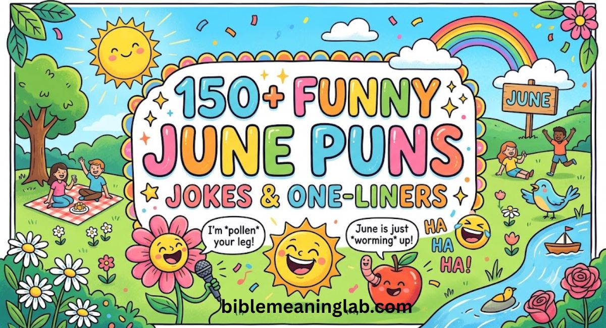 150+ Funny June Puns, Jokes & One-Liners