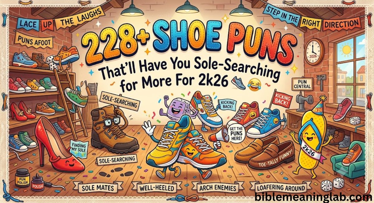 228+ Shoe Puns That’ll Have You Sole-Searching for More For 2k26 👟😂