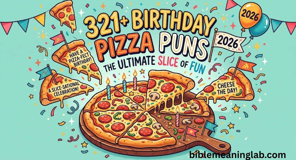 321+ Birthday Pizza Puns: The Ultimate Slice of Fun 2026